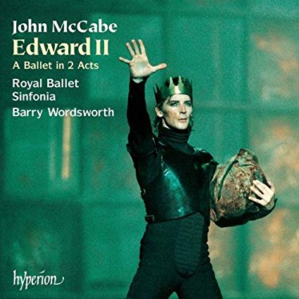 Hyperion CD cover for John McCabe's ballet 'Edward II'